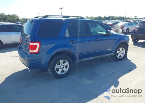 2008 Ford Escape Hybrid z USA, uszkodzony, nr VIN 1FMCU49H48KD29765